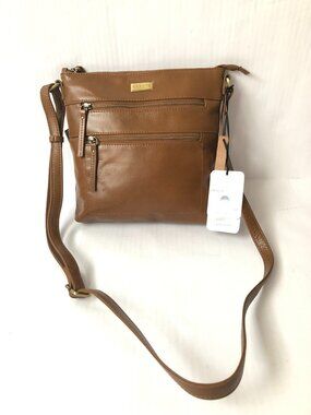 ASSOTS London Women's Cori Crossbody Bag Smart AirTag Slot